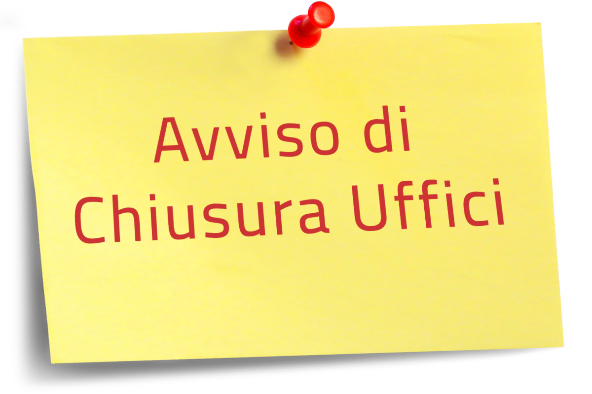 Chiusura Uffici Comunali per i giorni 09 e 11 Ottobre